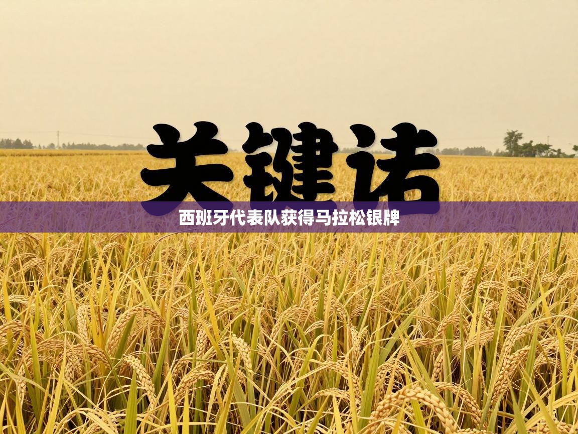 西班牙代表队获得马拉松银牌  第1张