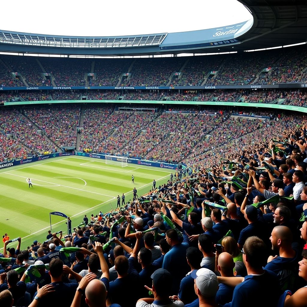 米乐足球官网-西雅图海湾者主场气氛火爆，球迷助威成强大后盾